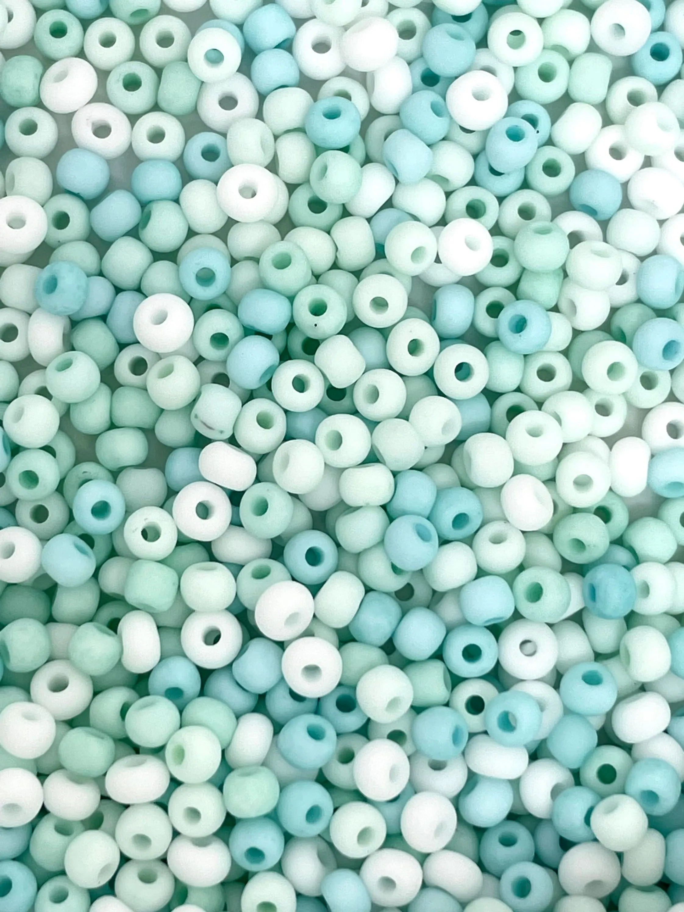 3mm Frosty Tiny Seed Bead Mix