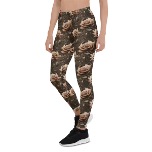 Antique Roses and Thorns Leggings