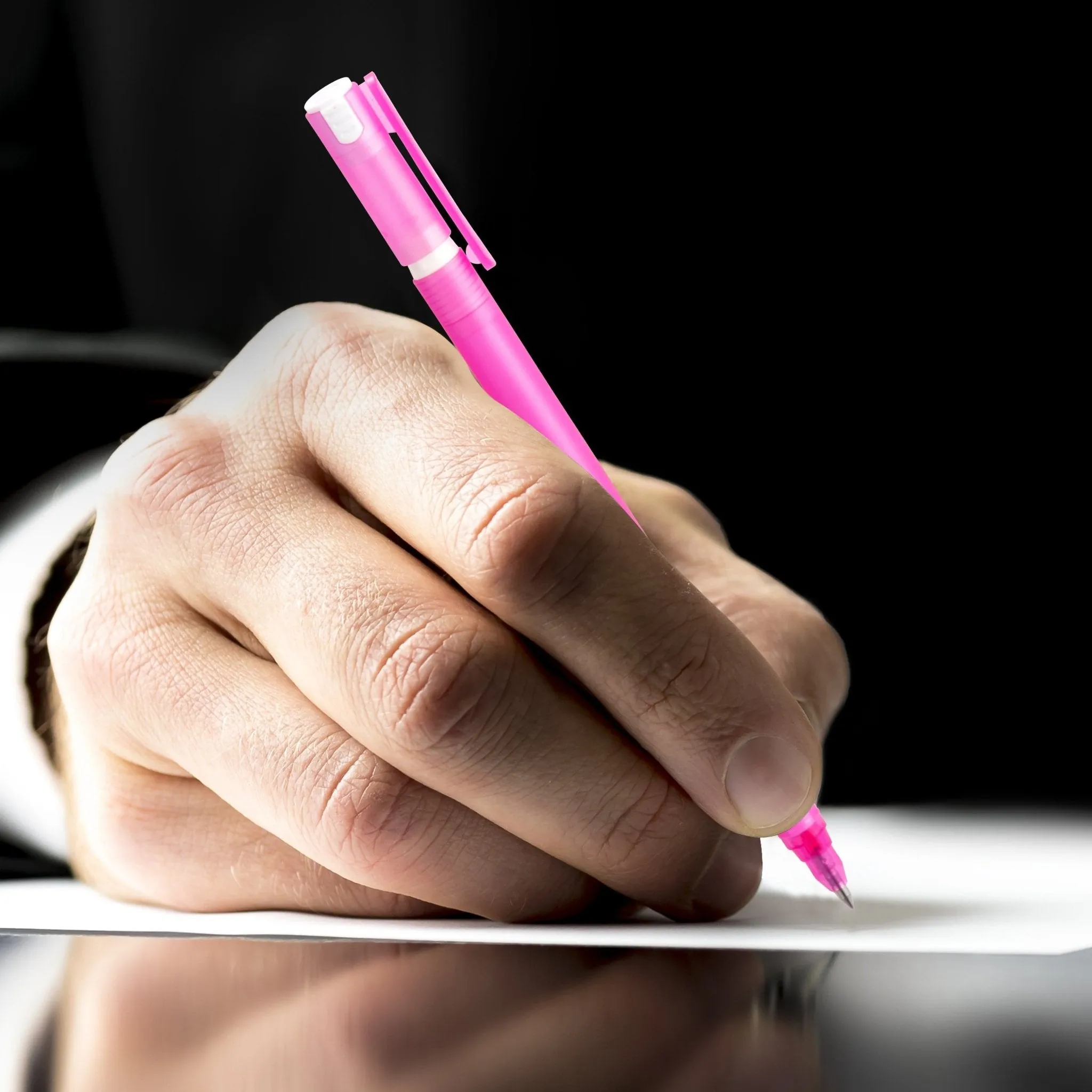 Cello Frosty Coloured Gel Ballpoint Pens, 0.7 mm, Multicoloured Pack of 4