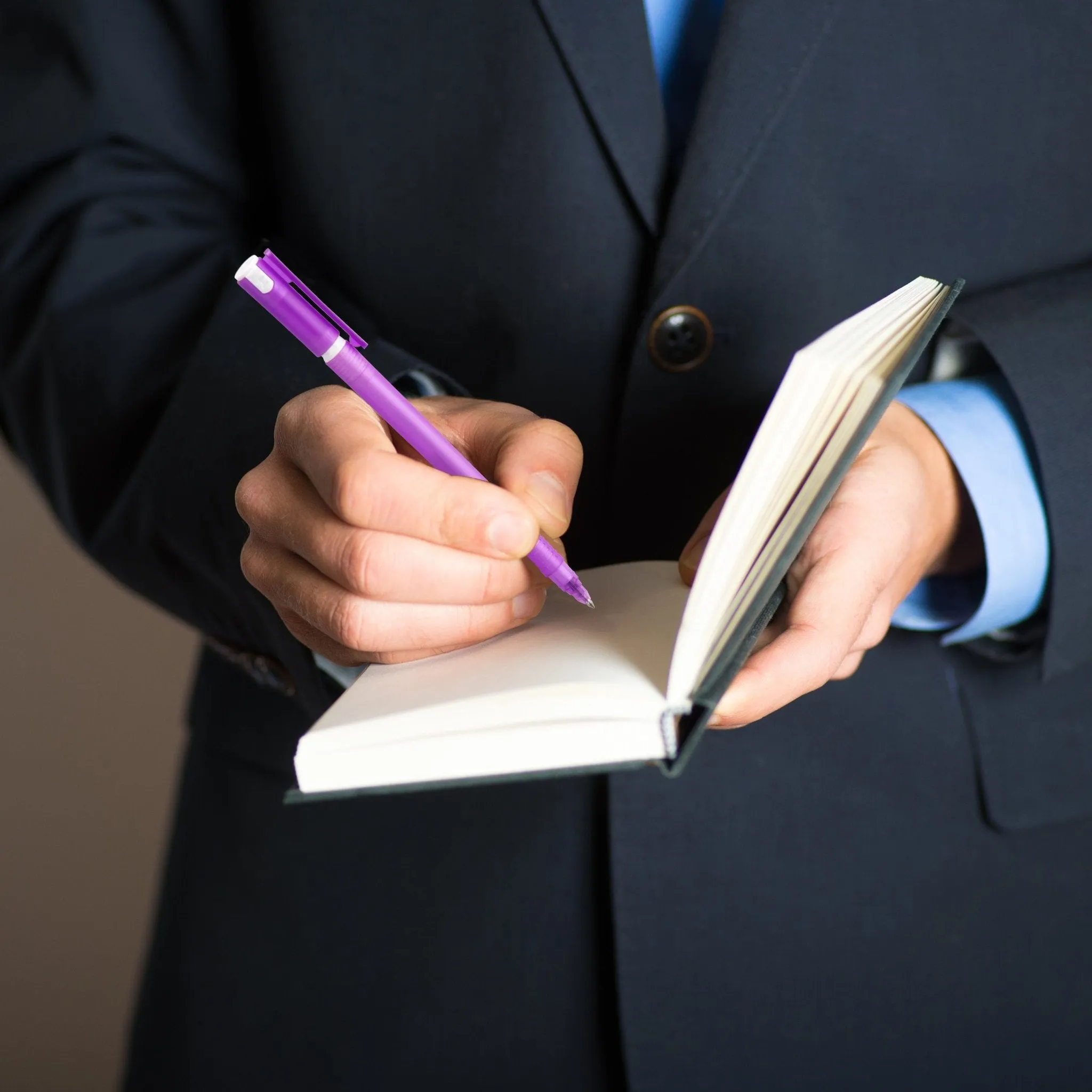 Cello Frosty Coloured Gel Ballpoint Pens, 0.7 mm, Multicoloured Pack of 4