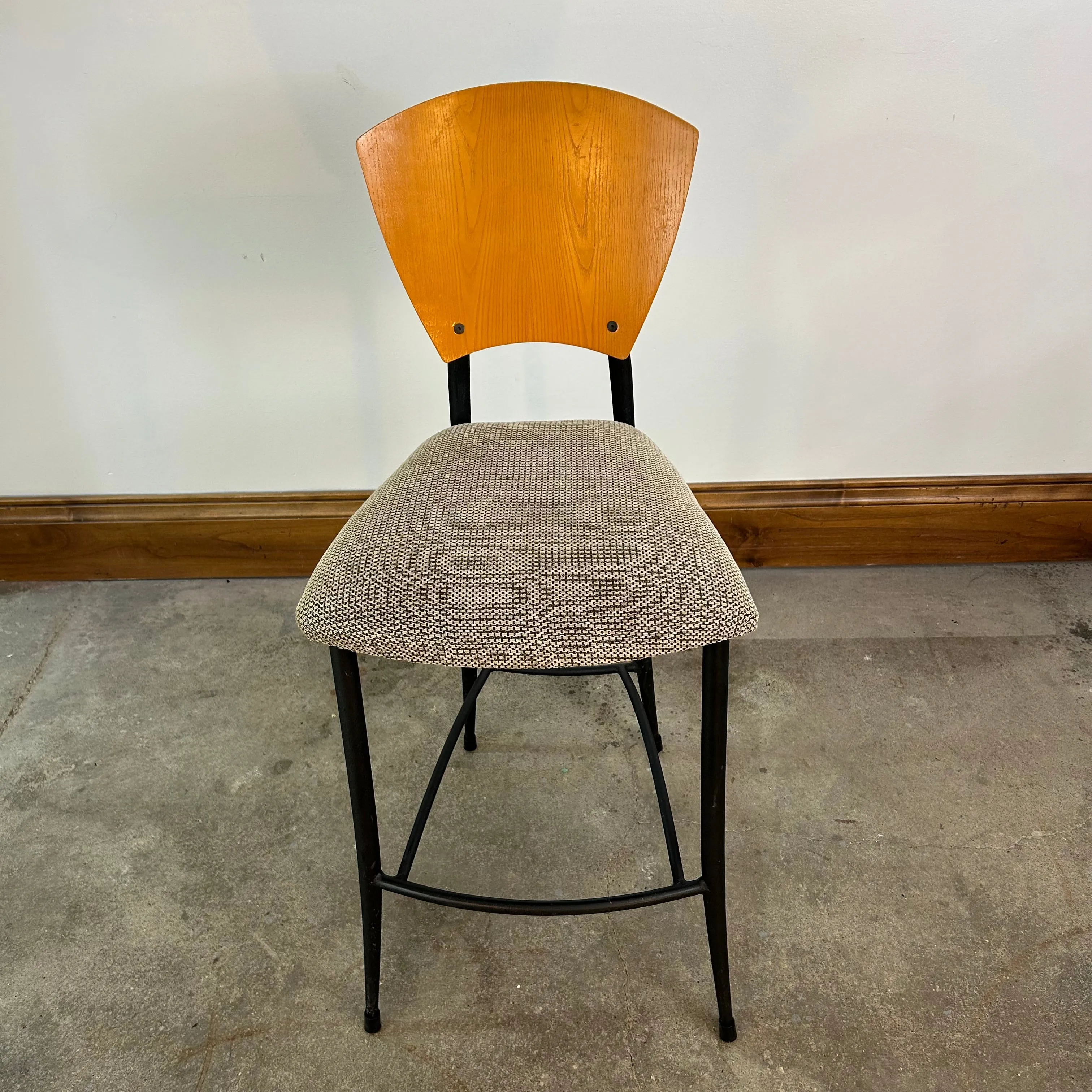 Counter Stool, Contemporary with Bentwood Back