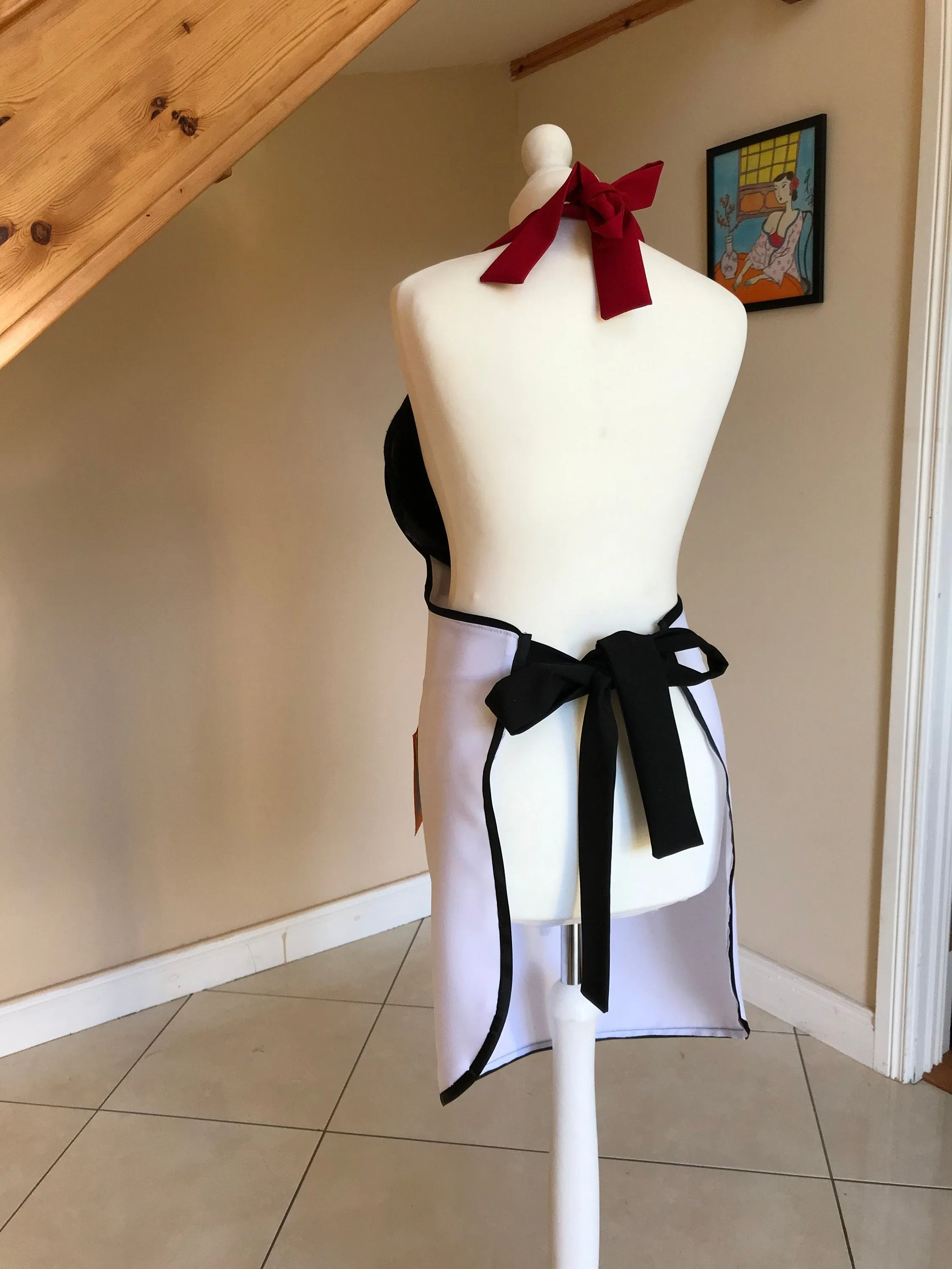 Festive Christmas Apron Christmas snowman Apron frosty apron
