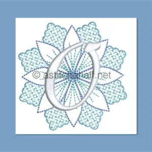 Frost and Frozen Monogram Number 0