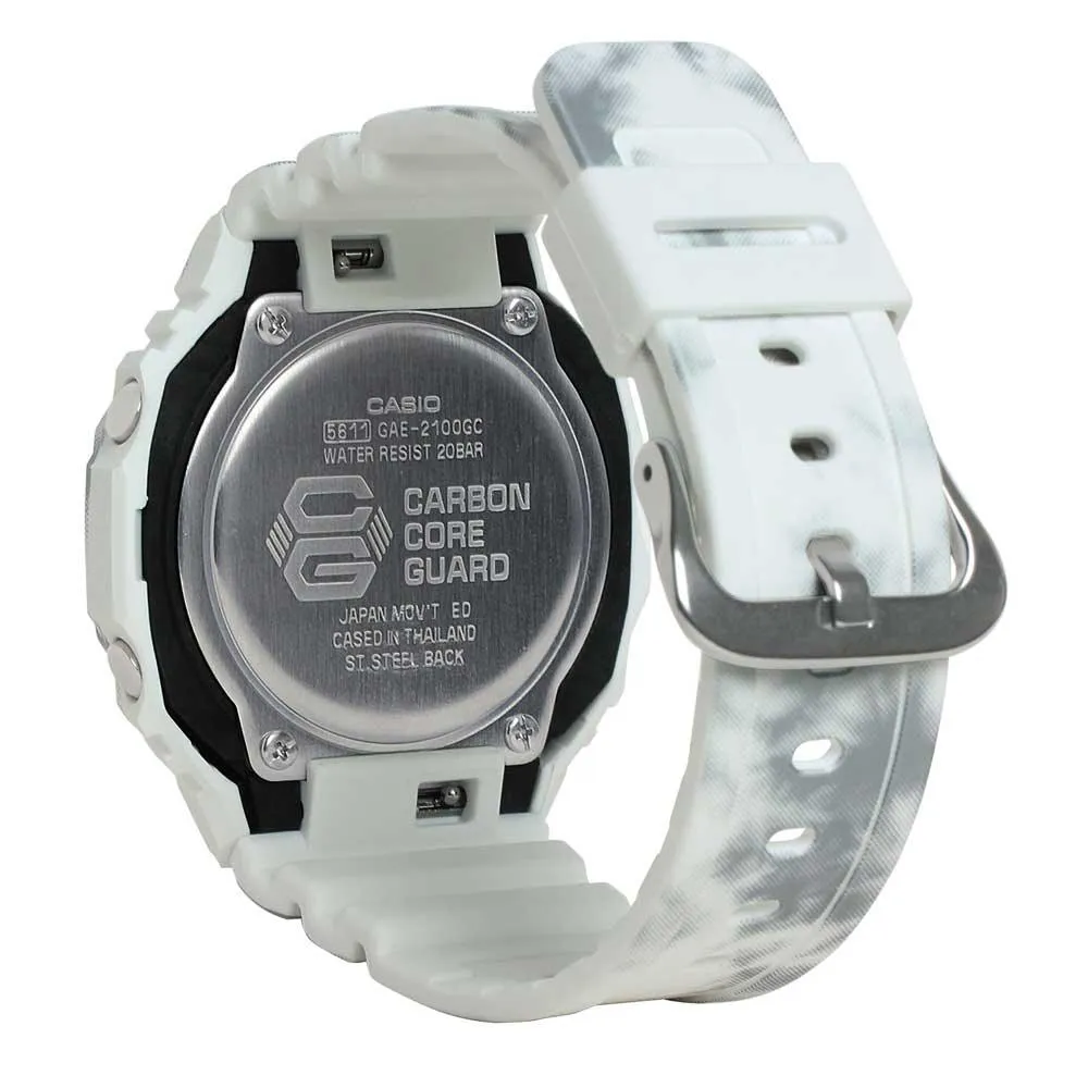 G-Shock Snow Camo Watch Set GAE-2100GC-7A