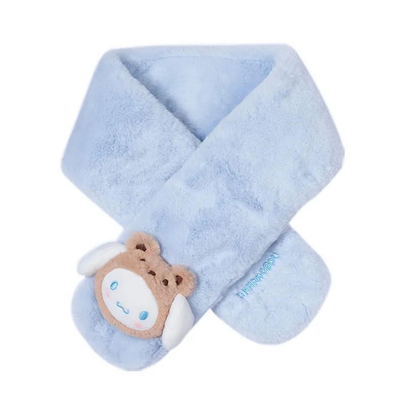 Kuromi | Cinnamoroll | My Melody Plush Winter Scarf