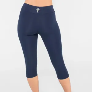 Mini Mushroom Organic Cropped Leggings