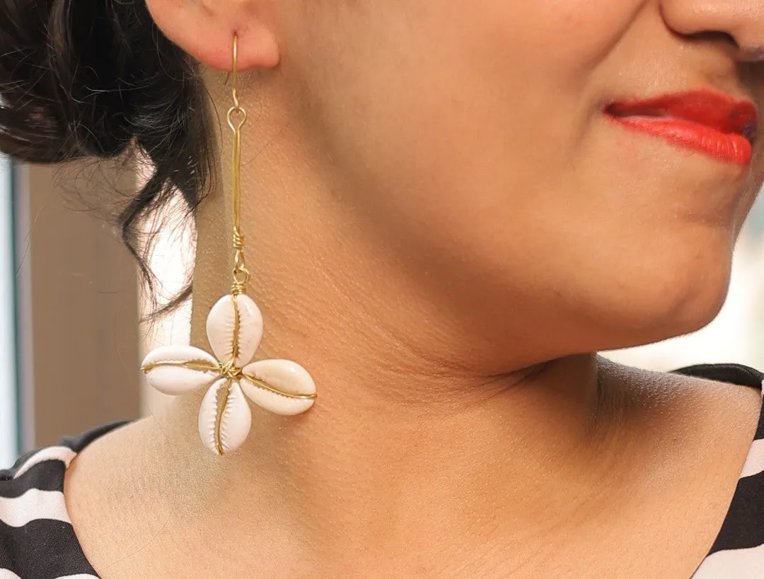 Navita Contemporary Dokra Earrings