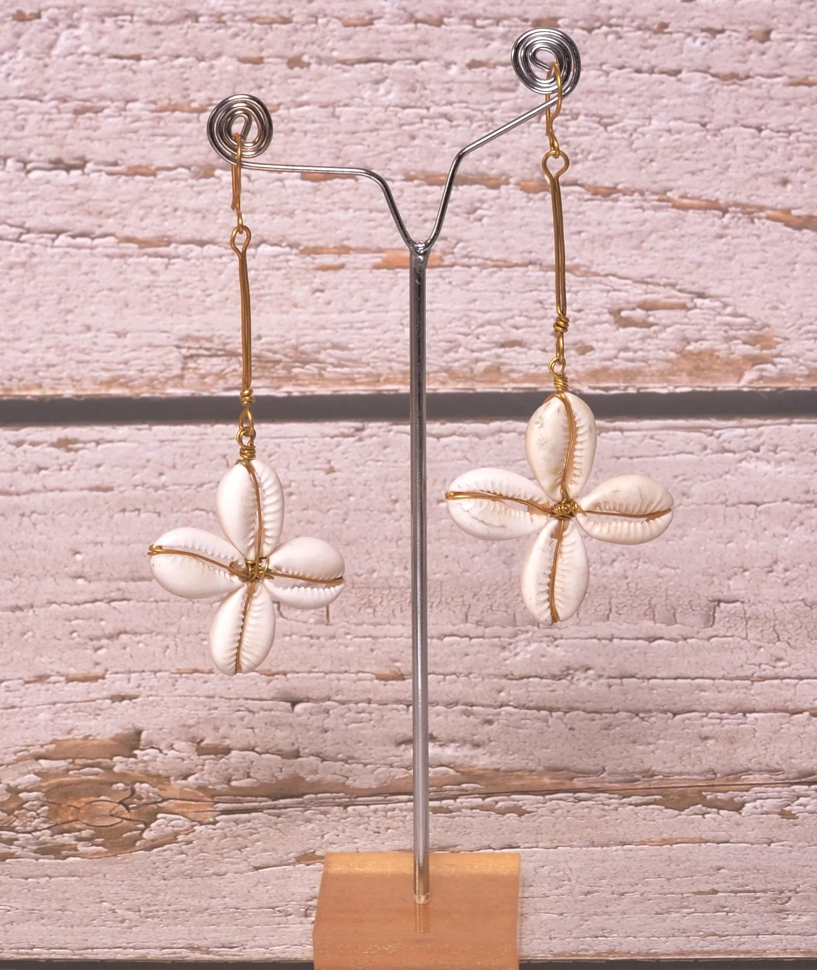 Navita Contemporary Dokra Earrings