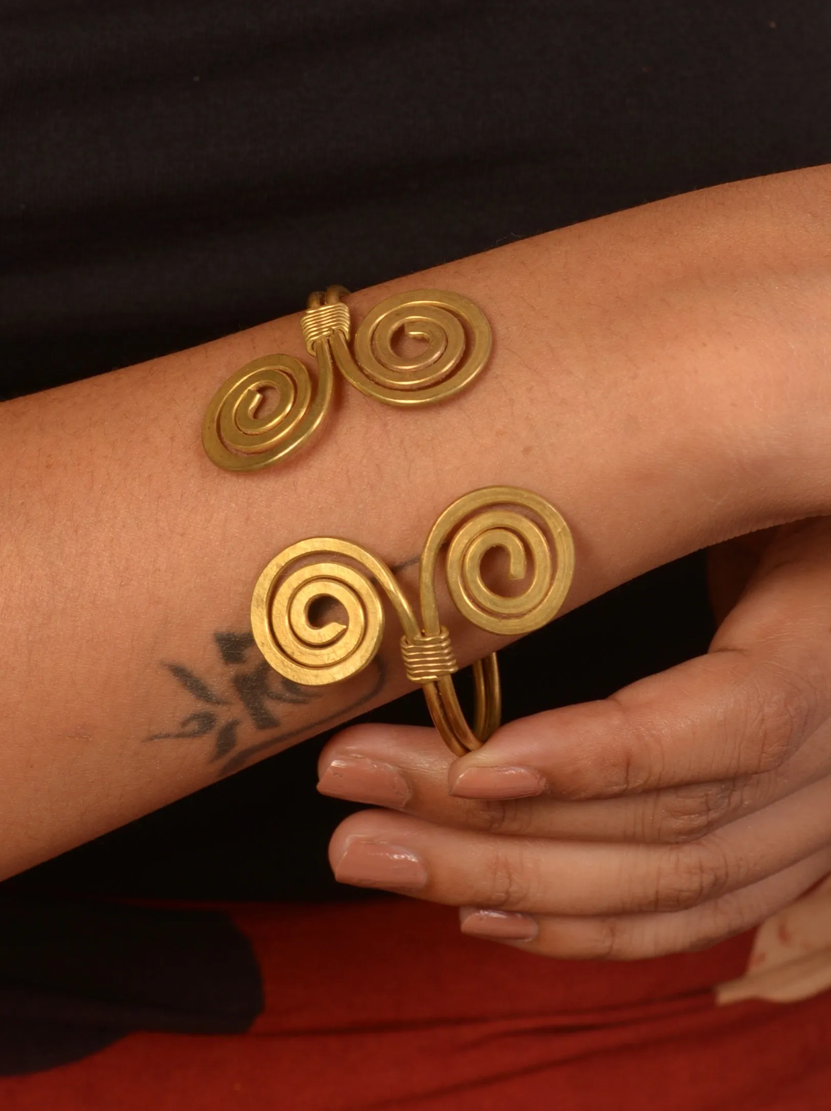 Pallavi Contemporary Dokra Bracelet