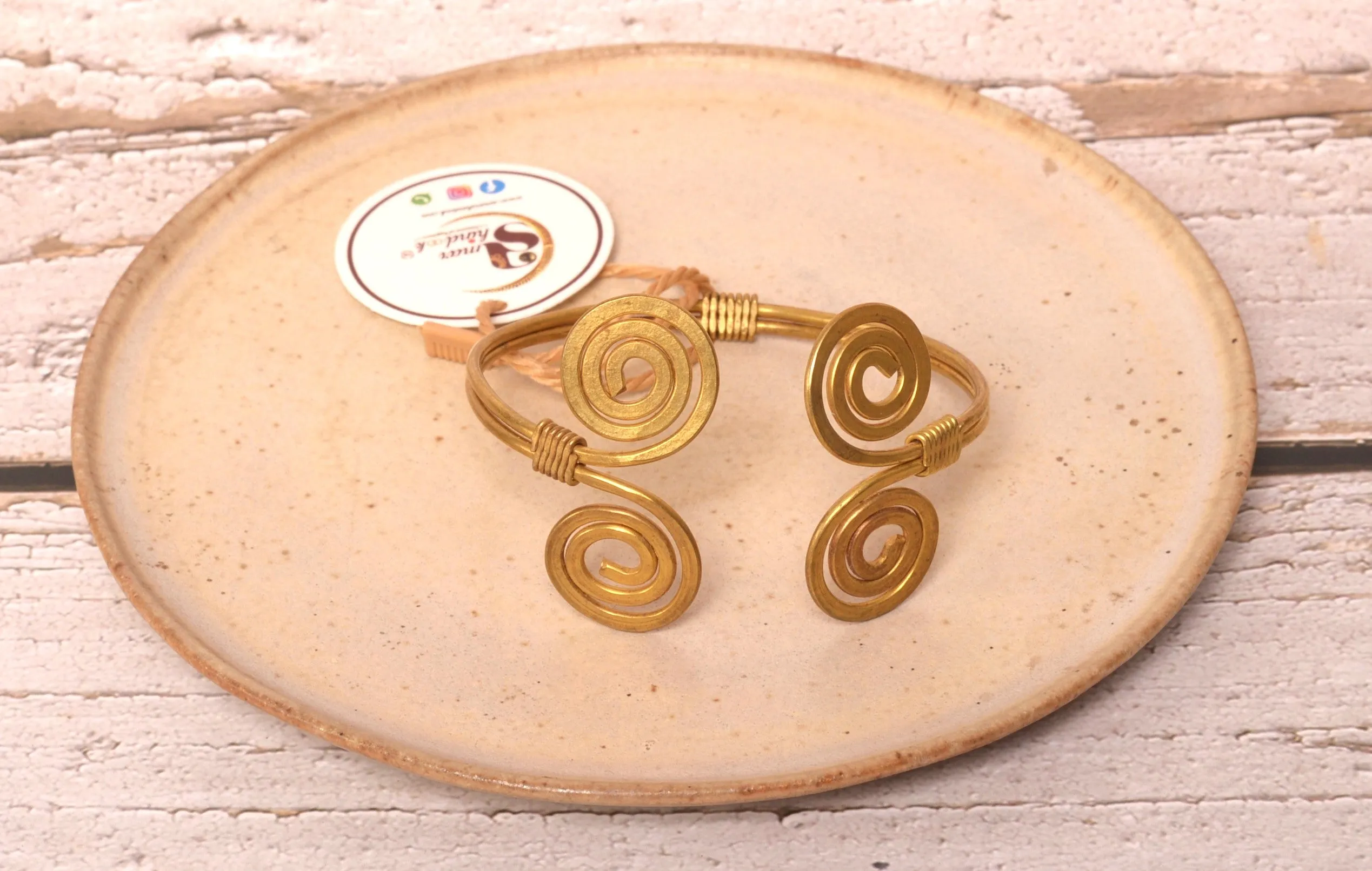 Pallavi Contemporary Dokra Bracelet