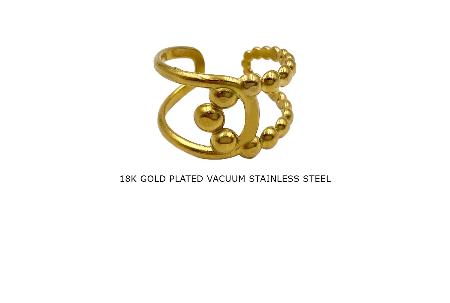 RSO1019 Contemporary Ball Bead Rings