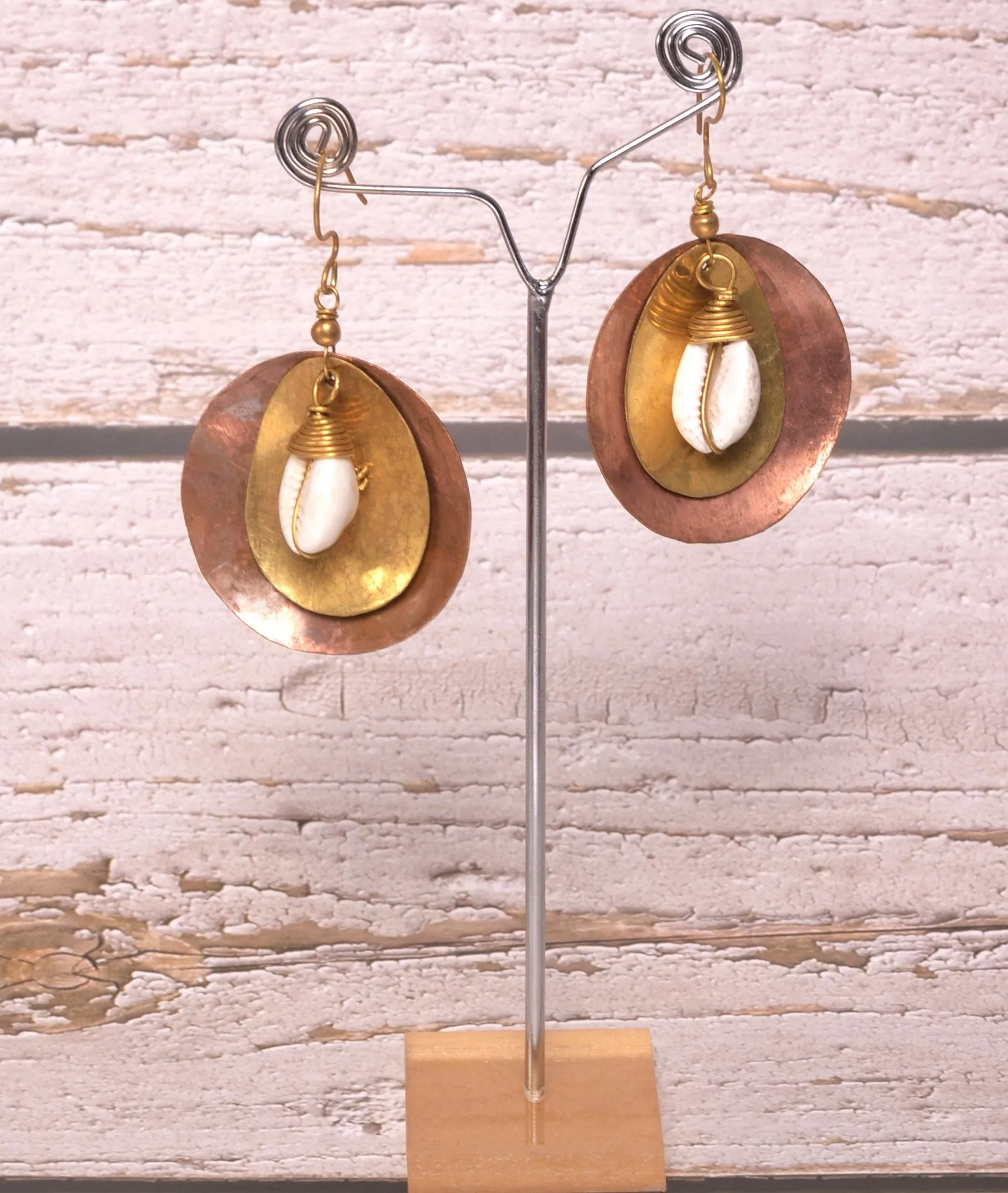 Saachi Contemporary Dokra Earrings