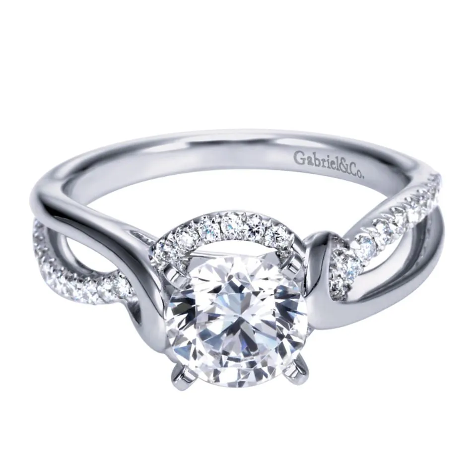 Split Bypass Diamond Engagement Mounting