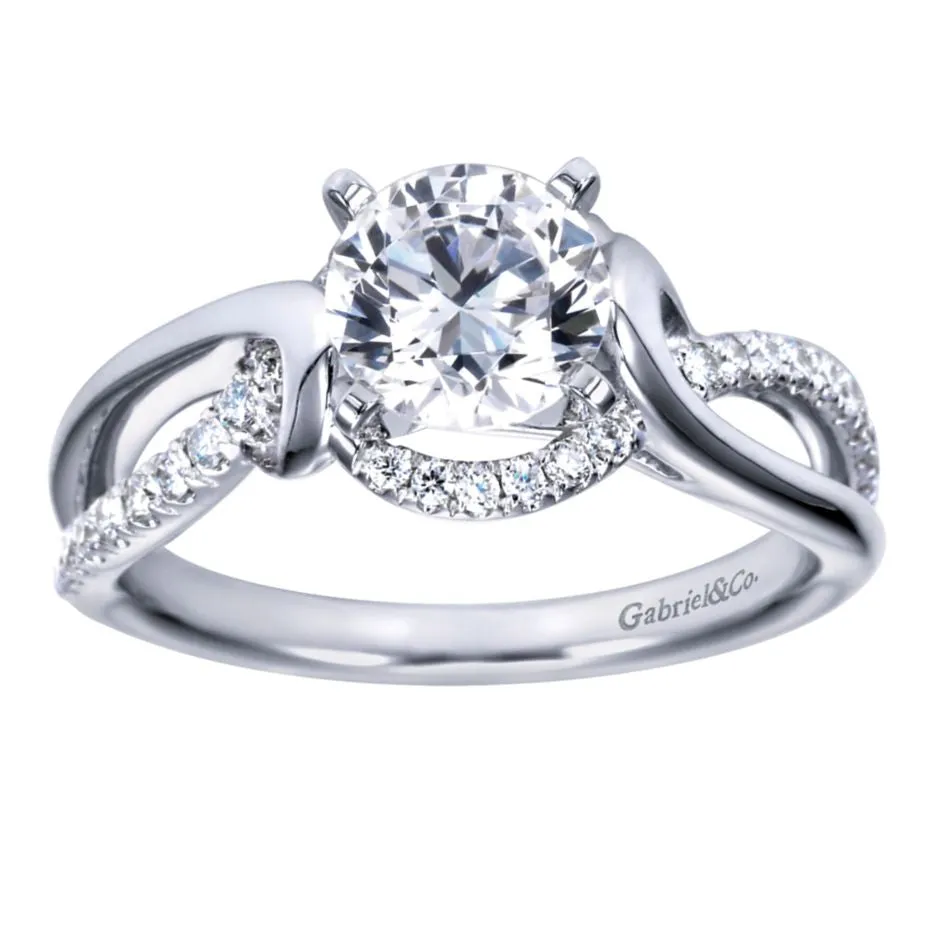 Split Bypass Diamond Engagement Mounting