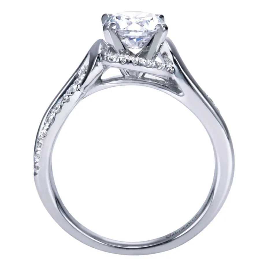 Split Bypass Diamond Engagement Mounting