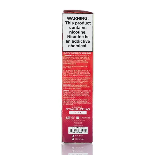 SVRF E-Liquid -Iced Stimulating - 60ml