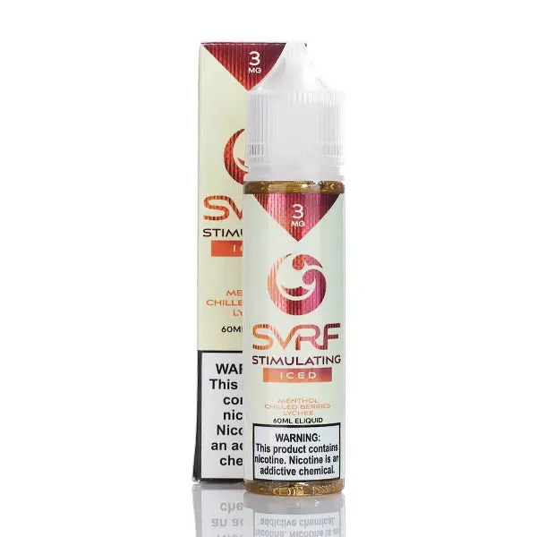 SVRF E-Liquid -Iced Stimulating - 60ml