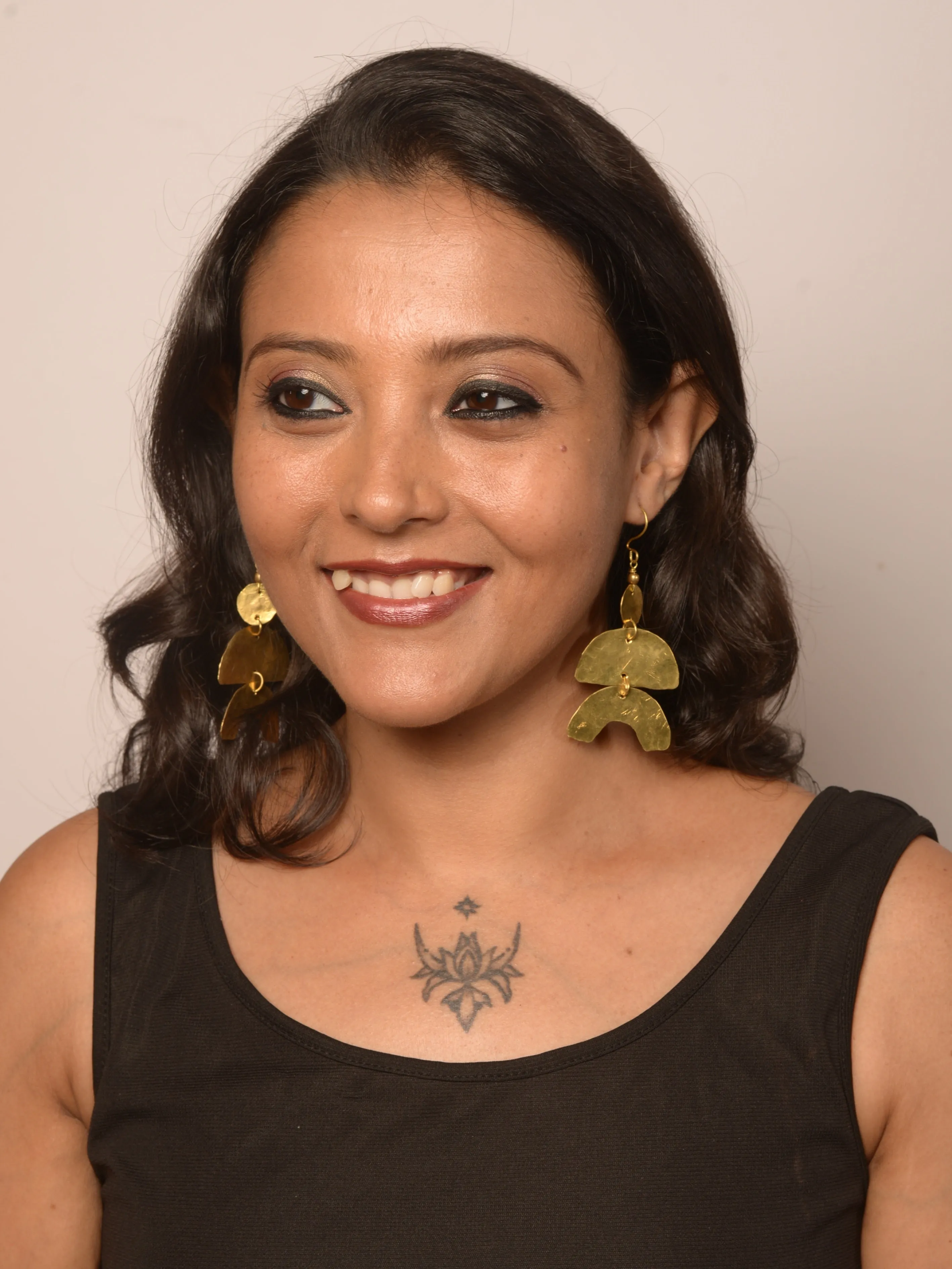 Tanmayi Contemporary Dokra Earrings