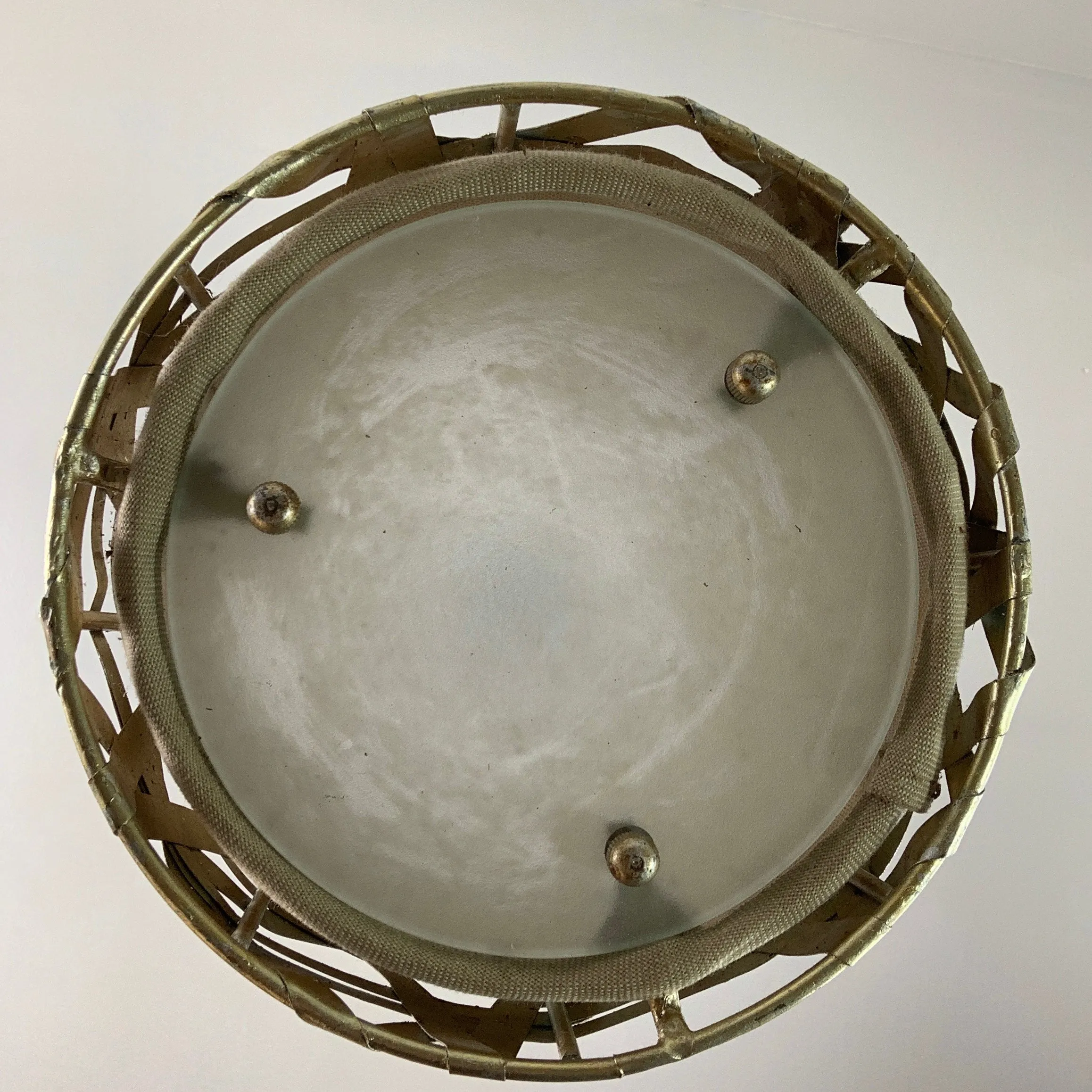 Uttermost Pendant Light, Golden, Contemporary