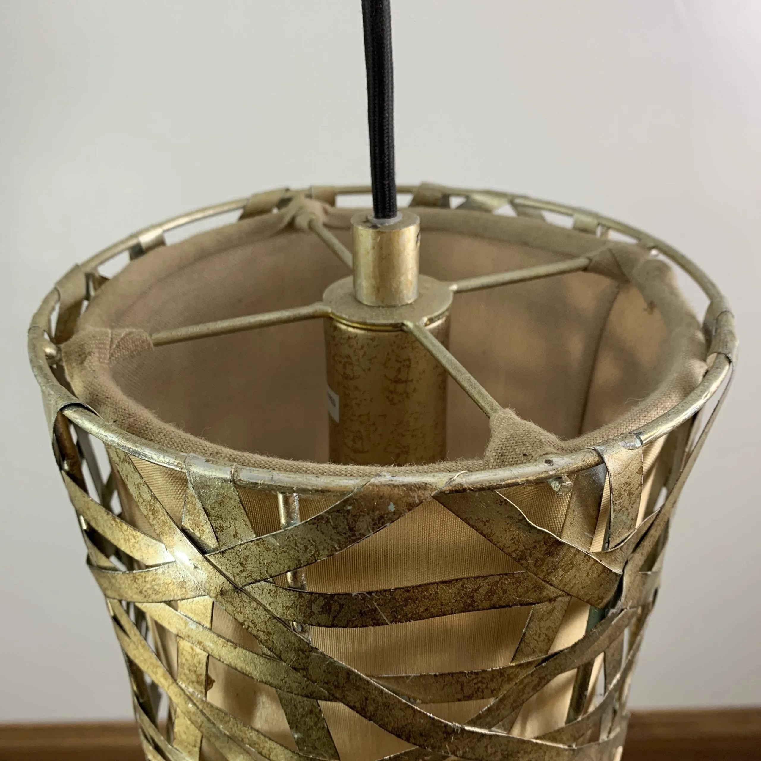 Uttermost Pendant Light, Golden, Contemporary