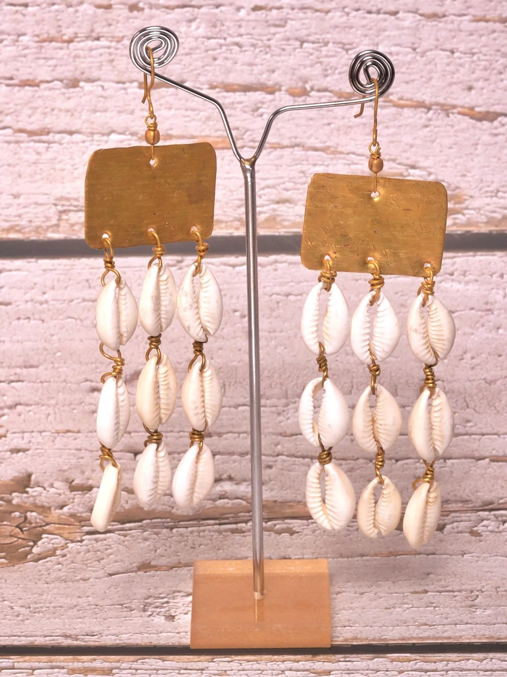 Vidhi Contemporary Dokra Earrings