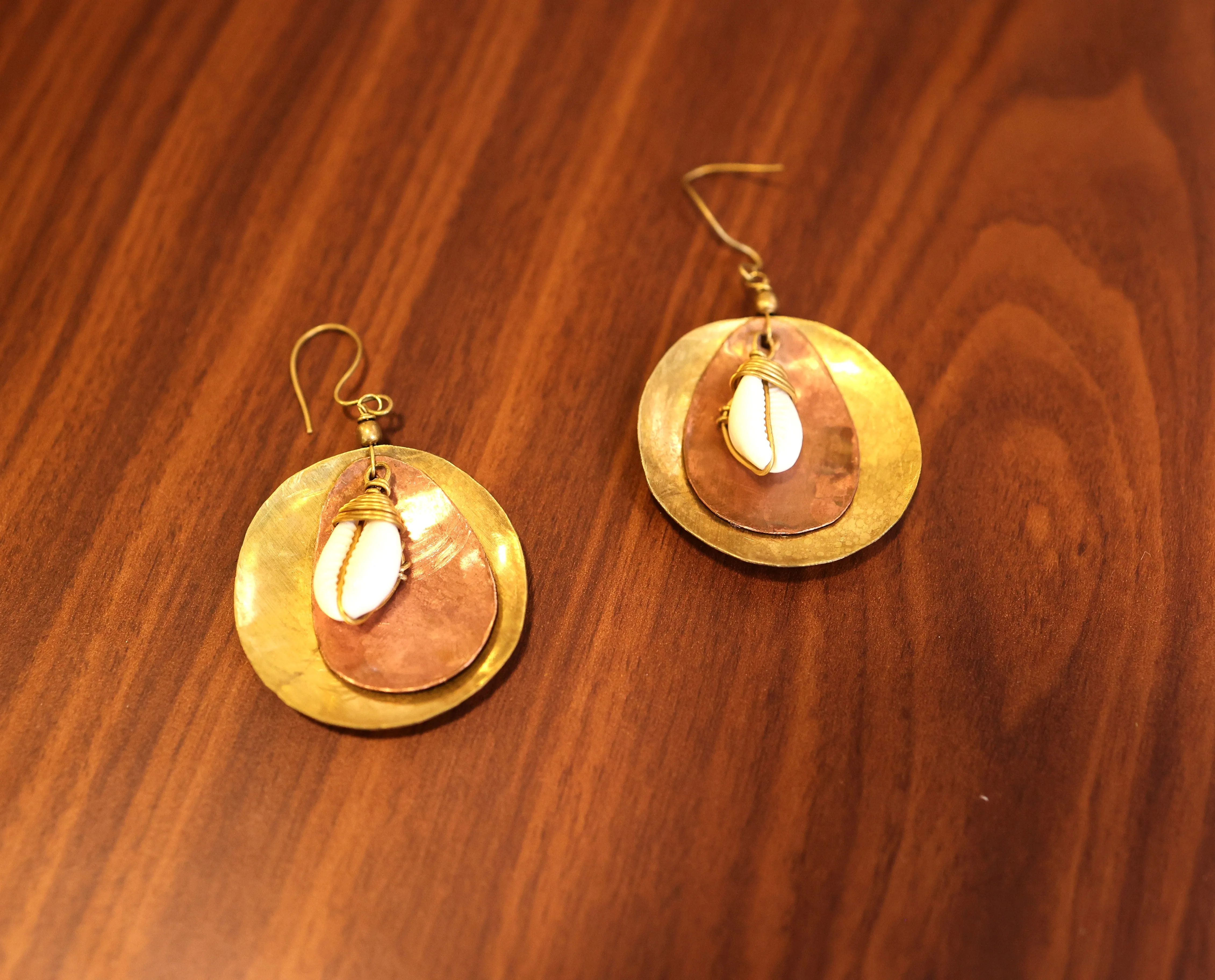 Vihana Contemporary Dokra Earrings