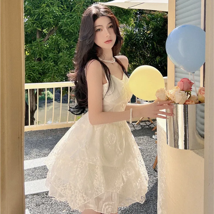 White Slip Dress  PL52674
