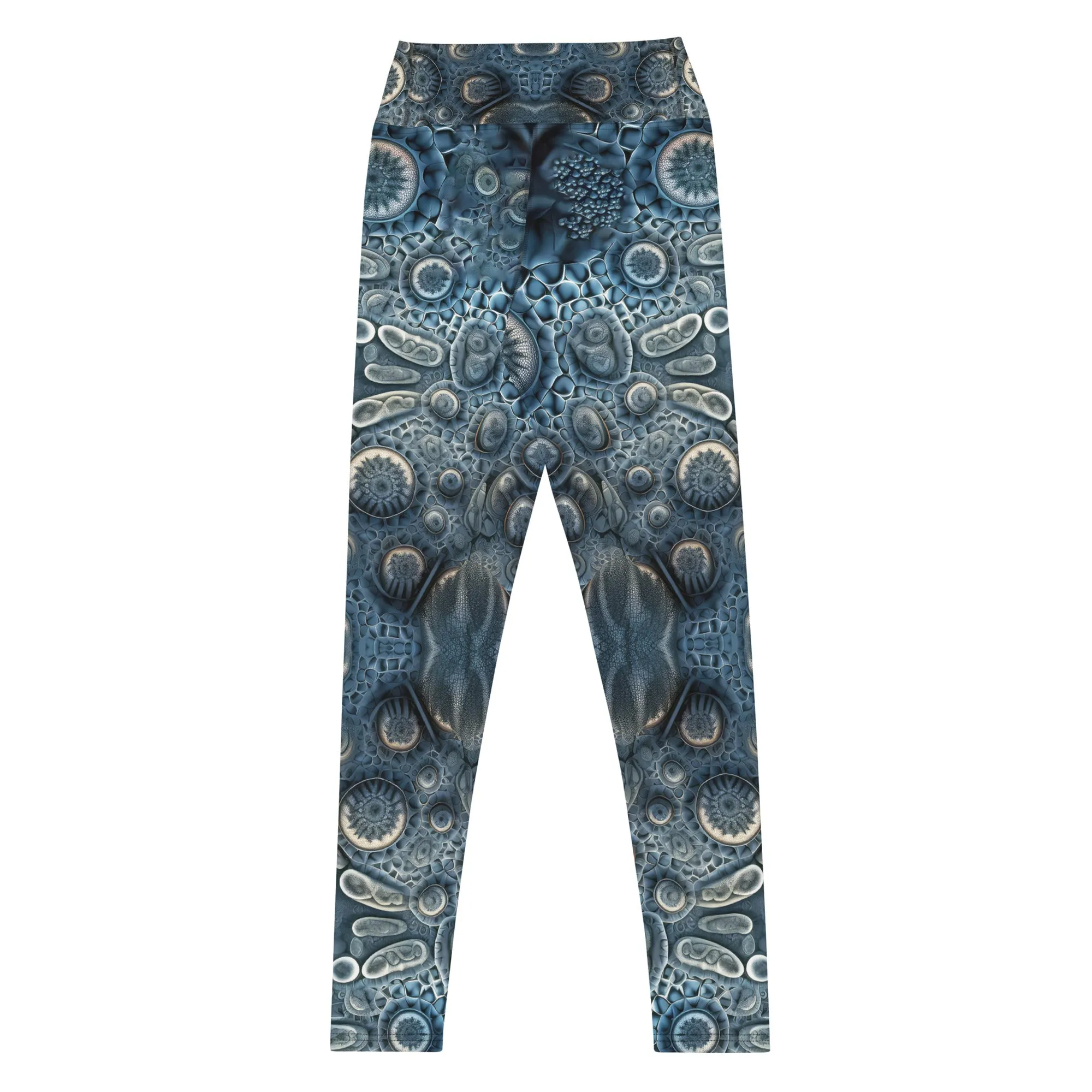 Yoga Leggings Being in Blue